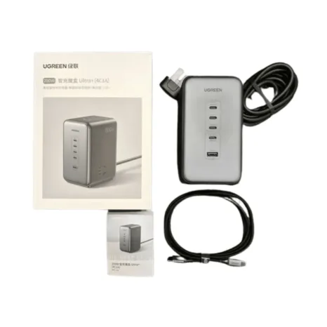 UGREEN S780 GaN 200W 7 in 1 Smart Charging Station (5 Charging Ports 4C + 1A and 2 AC) 25767