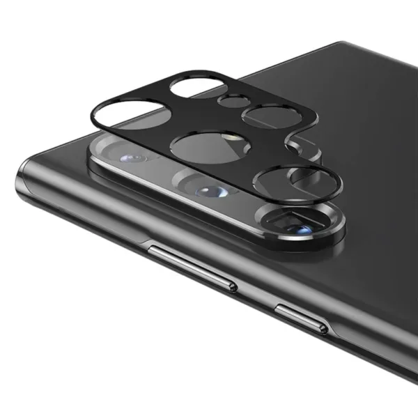 Ultra thin Metal Camera Lens Protector for Samsung Galaxy S22 Ultra