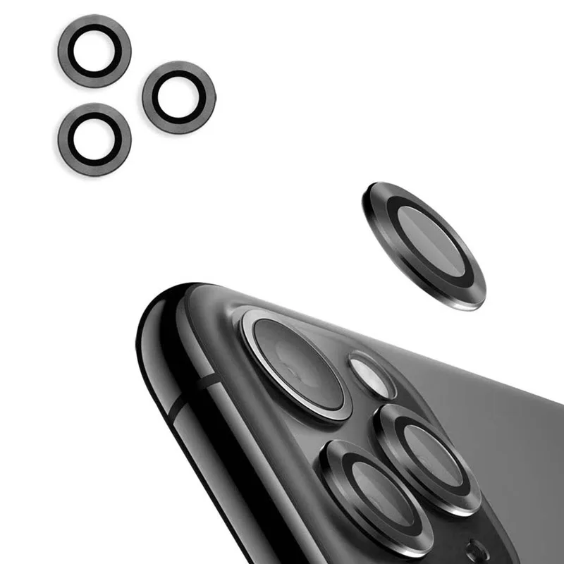 USAMS iPhone 12 Series Metal Phone Lens Sticker Separate Design