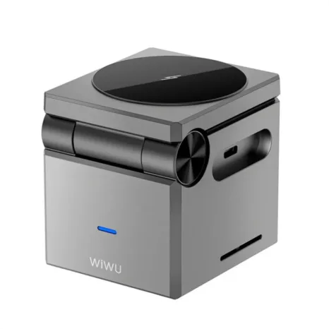 WiWU Wi-W030 Small Square 3 in 1 Wireless Charger